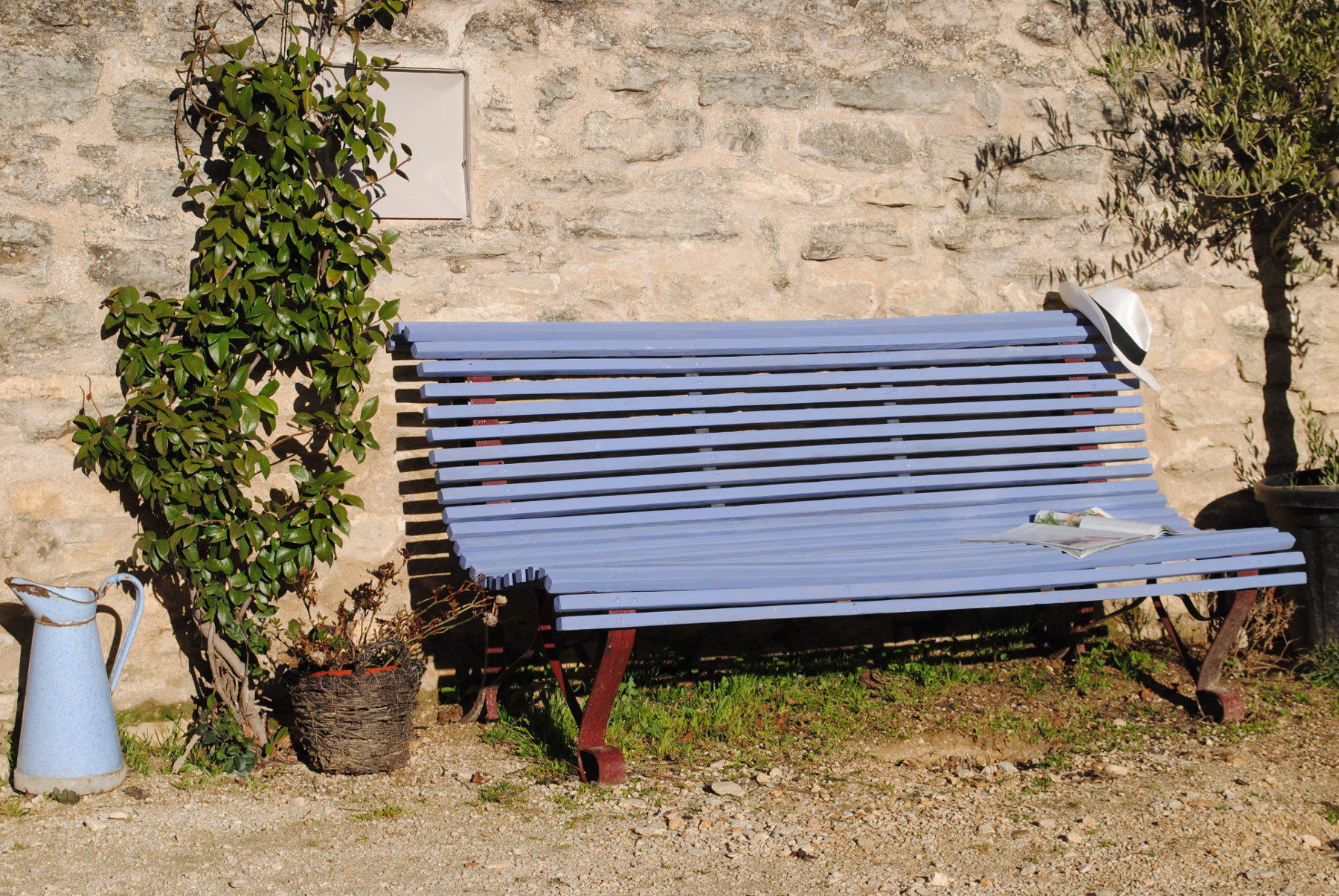 Repos sur un banc