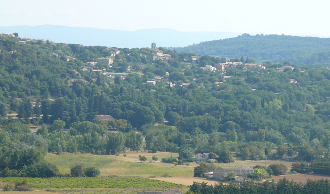 Village de Goult et son moulin